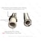 Ez-Fluid 3/8inCOMPX3/8inCOMPX48inDishwasher Supply Line Connector w/Elbow EZA6DW48 - alternate 2